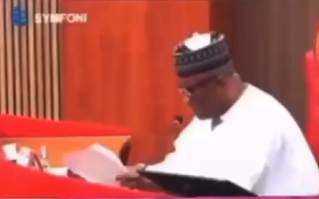 NIGERIA: SENATE PRESIDENT AKPABIO&#039;S BLUNDER DURING BUDGET READING