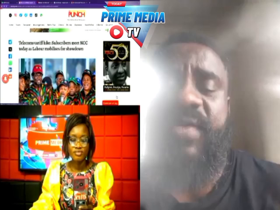 &quot;we don&#039;t have a labour union nor TUC to check mate the government...&quot;   #primemediatv #newspaperreview #morningview.