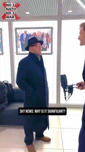  George Galloway explosive speaking to Sky News at BRICS!.