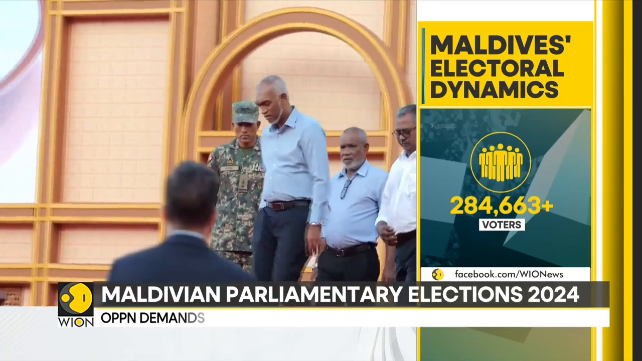 Maldives Parliamentary Elections_ President Muizzu _ his policies facing a litmus test _ WION News