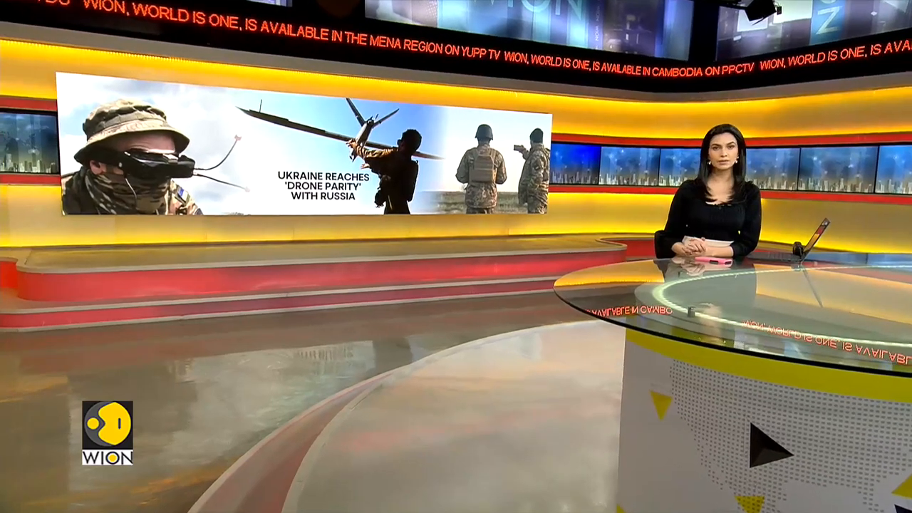 Russia-Ukraine war _ Ukraine_ Producing same number of deep strike drones as Russia _ WION.