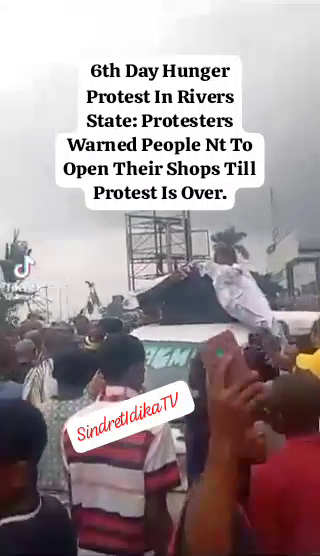 NIGERIA: PROTEST IN RIVERS STATE