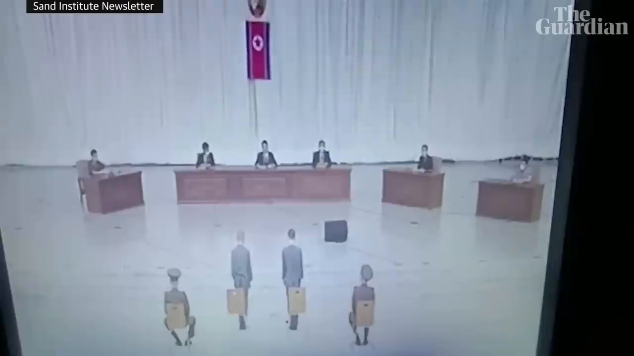 North Korean teens sentenced to hard labour for watching South Korean films.