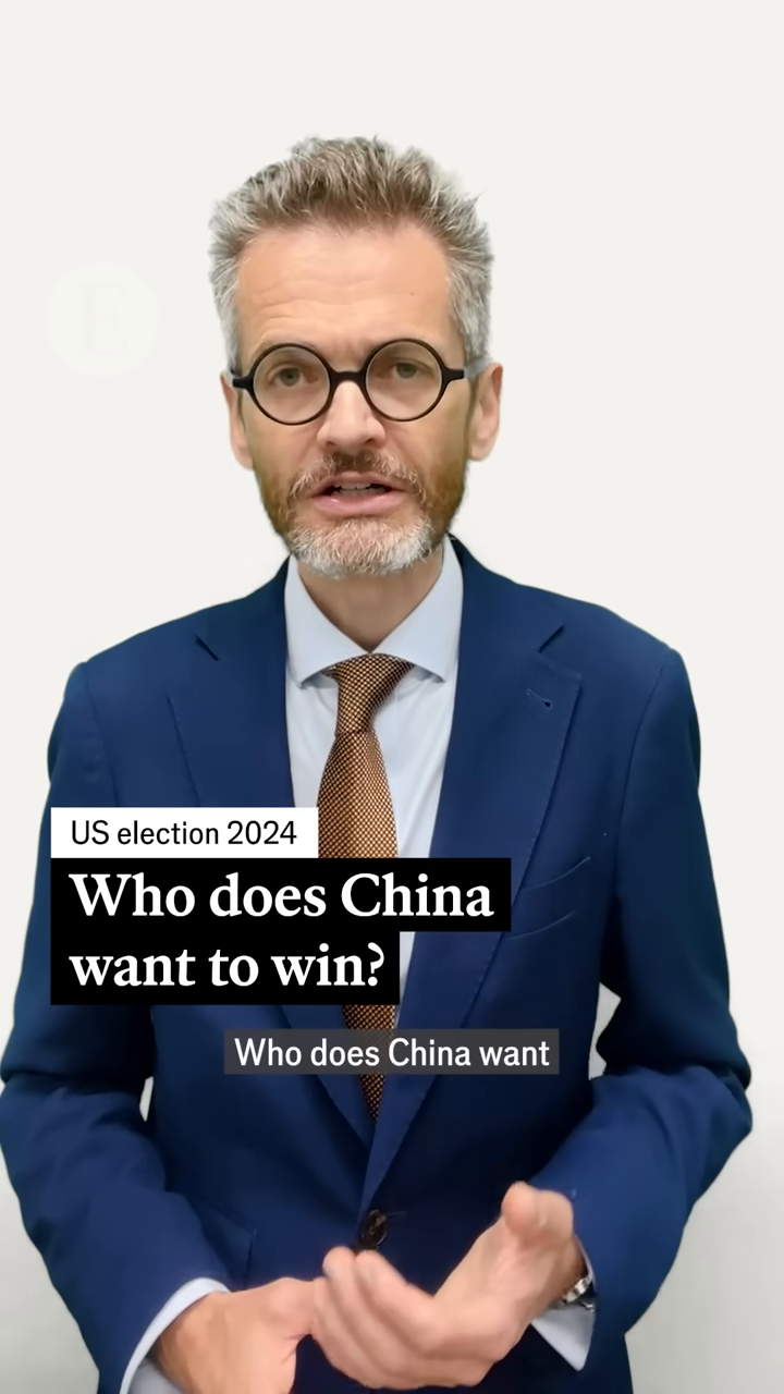 Who does China want to win the US election