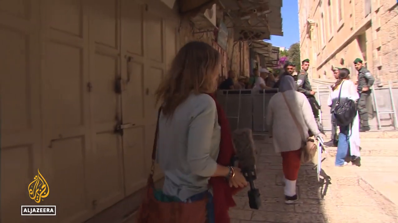  Orthodox Christian worshippers are preparing to mark Easter in occupied east Jerusalem